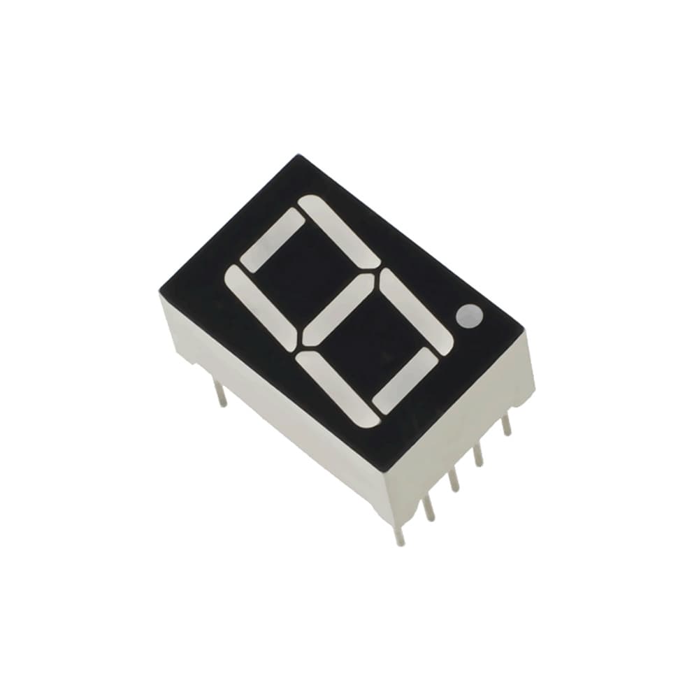 5011BS 0.56-inch 7-Segment Display, Common Anode, Red