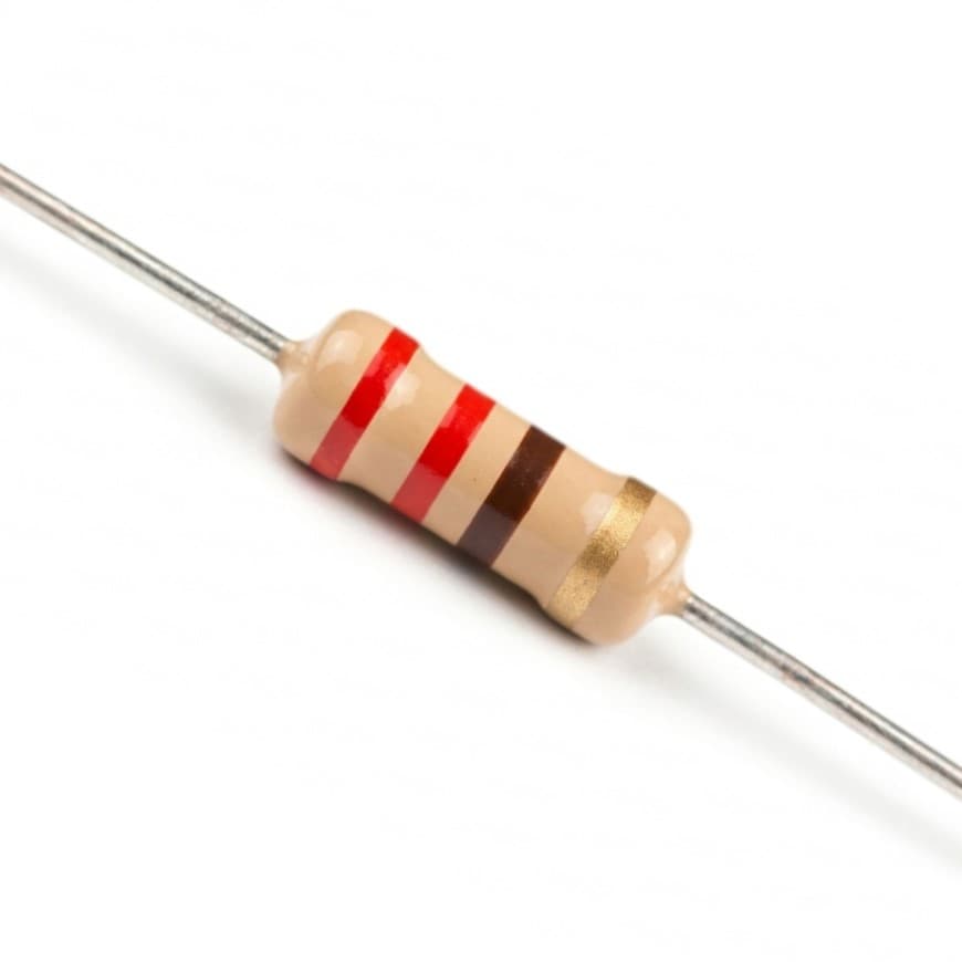 Carbon Resistor 220 Ohm 0.25W Through Hole