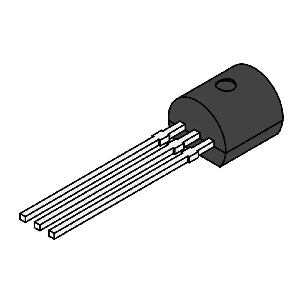 BC547 NPN Transistor 45V 100mA TO-92