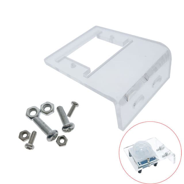 Acrylic Bracket Holder Case for HC-SR501 PIR Motion Sensor Module