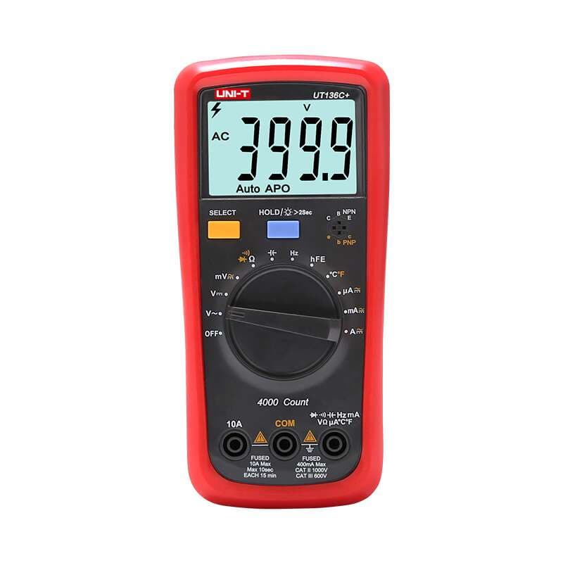 UNI-T UT136C+ Auto-Range Digital Multimeter