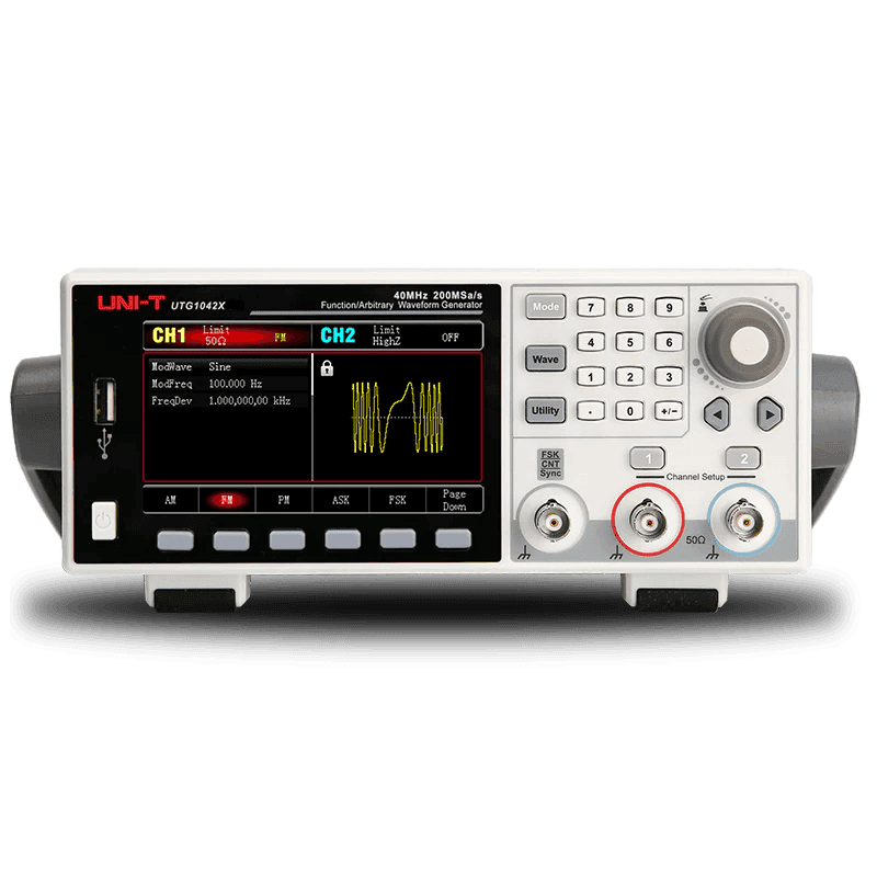 UNI-T UTG1042X 40MHz Dual-Channel Arbitrary Waveform Generator