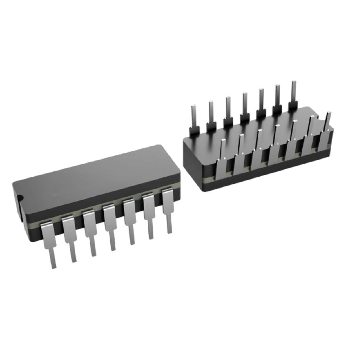 CD4011B Quad 2-Input NAND Gate CMOS IC, DIP-14