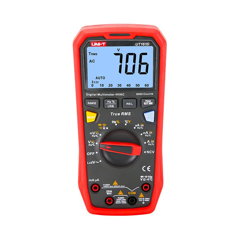 UNI-T UT161D 1000V True RMS Digital Multimeter
