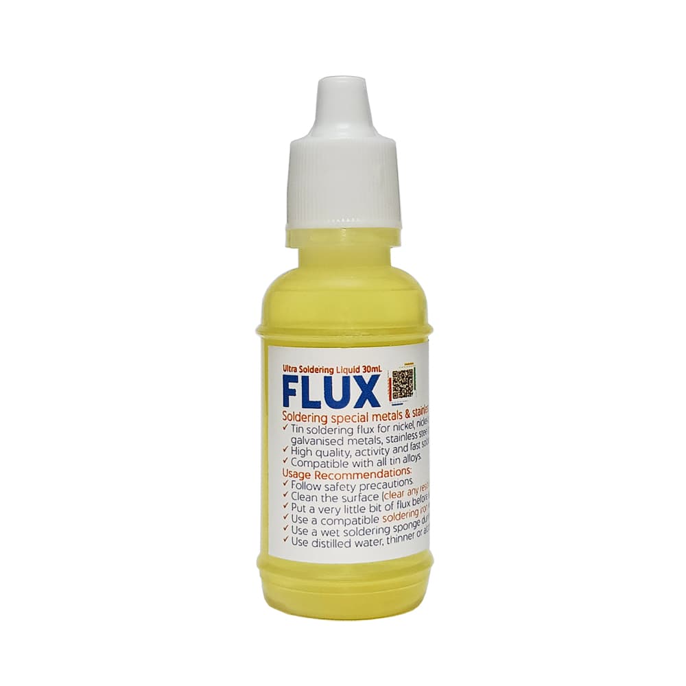 Ultra Soldering Liquid Flux 30 mL for Stainless Steel & Special Metals