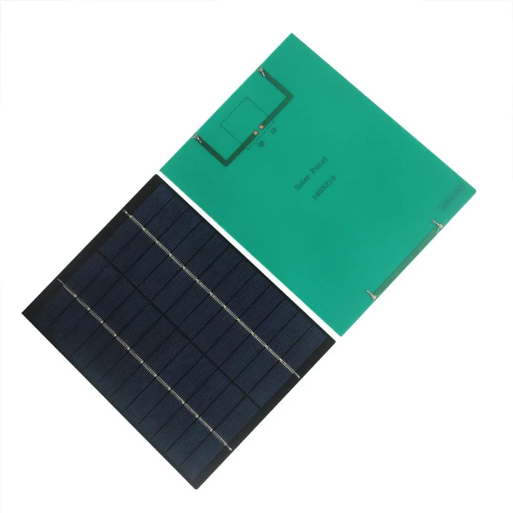 12V 5.2W Solar Panel 165×210mm (≈430mA)