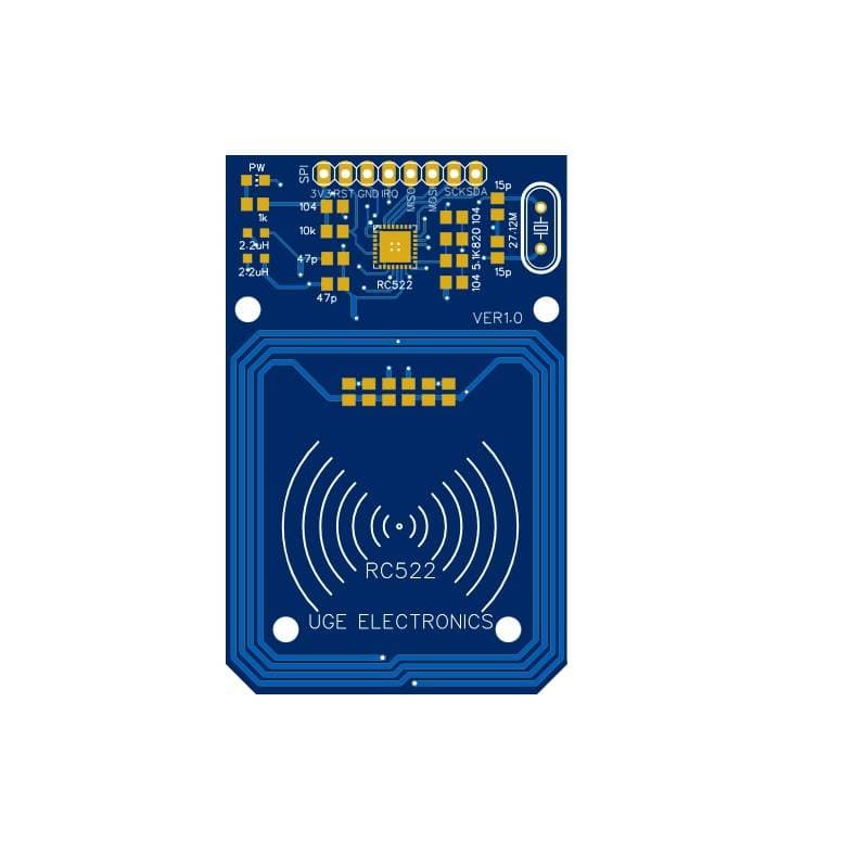 PCB for RC522 RFID Reader Module (MFRC522)