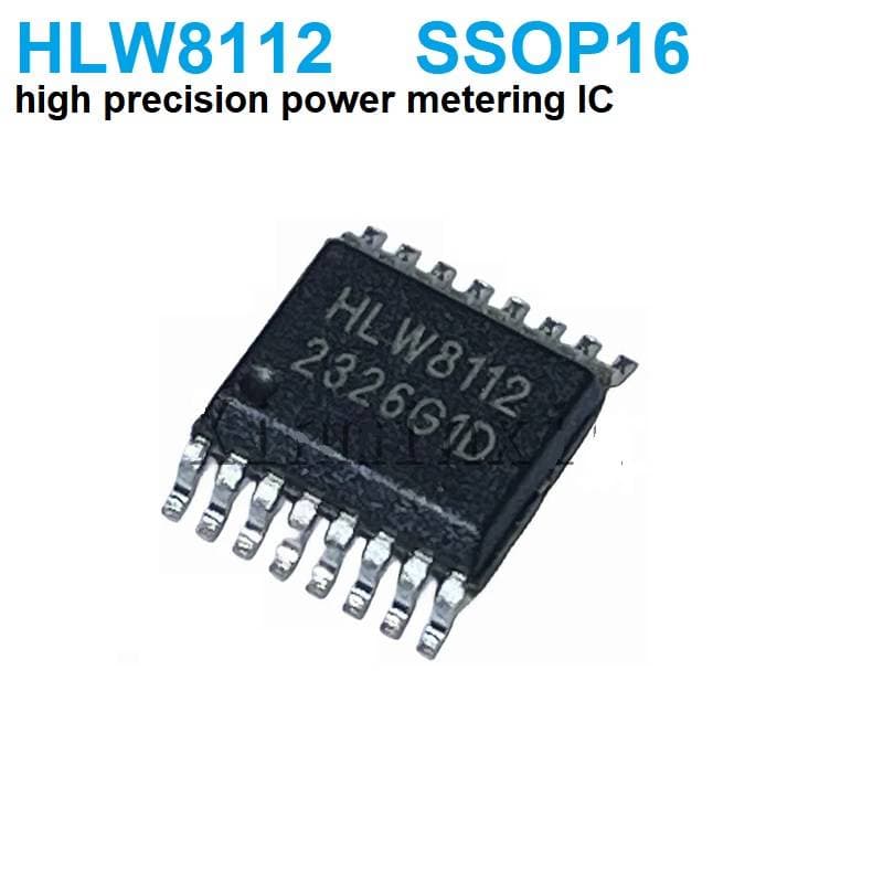 شريحة قياس الطاقة عالية الدقة HLW8112 بغلاف SSOP-16