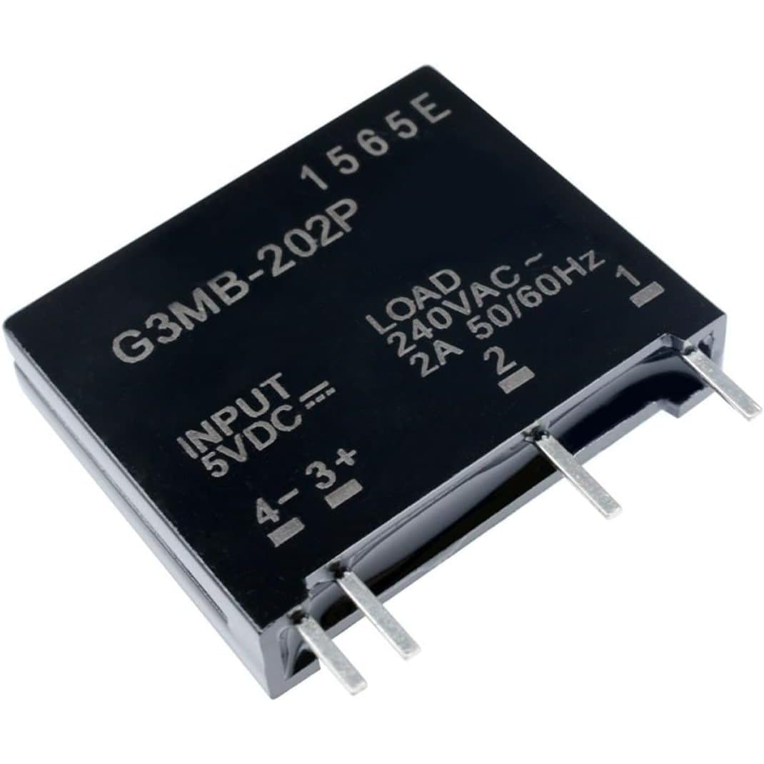 Omron G3MB-202P 5VDC Solid State Relay 2A 240VAC SIP