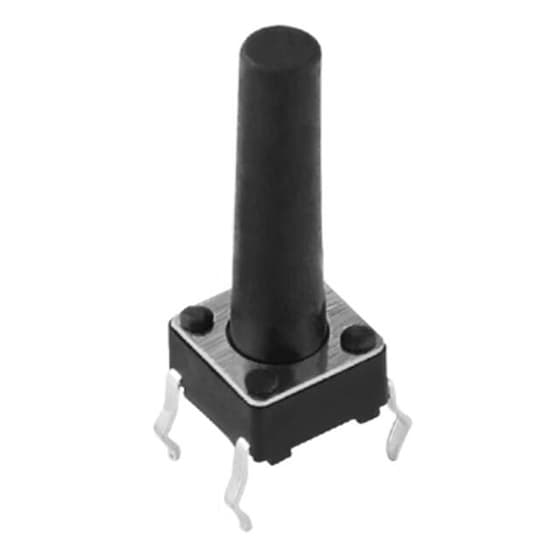 Mini Push Button 4 Pin 6x6x15mm PCB Tactile Switch