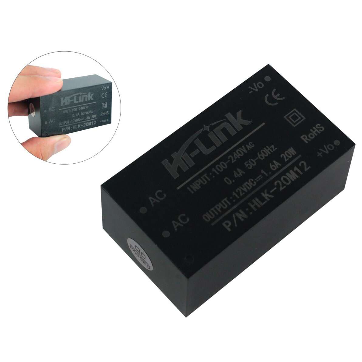 HLK-20M12 AC-DC Power Module 220V to 12V 1.67A 20W