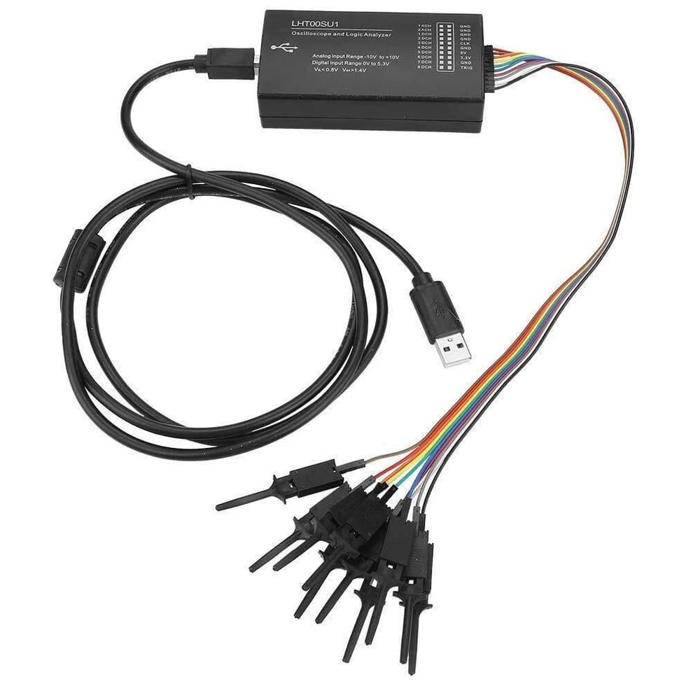 LHT00SU1 Virtual Oscilloscope & Logic Analyzer (I2C/SPI/CAN/UART)