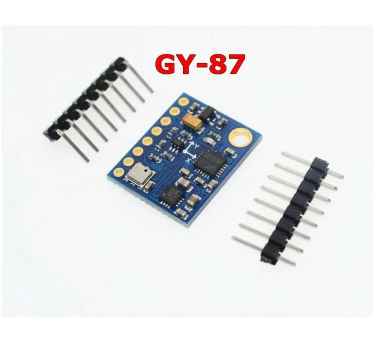 GY-87 10DOF IMU Module (MPU6050, HMC5883L, BMP180)