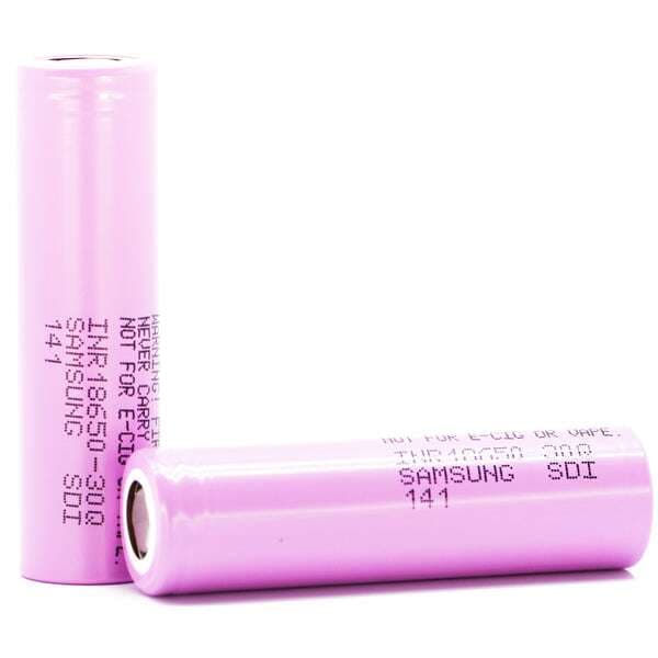 Samsung INR18650-30Q 18650 Li-ion Cell 3000mAh 3.6V (Recycled)