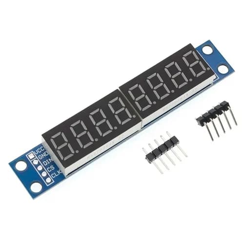 MAX7219 8-Digit 7-Segment LED Display Module