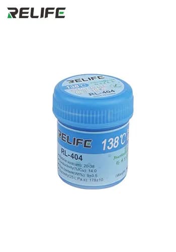 Relife RL-404 Low-Temp Lead-Free Solder Paste 40g 138°C