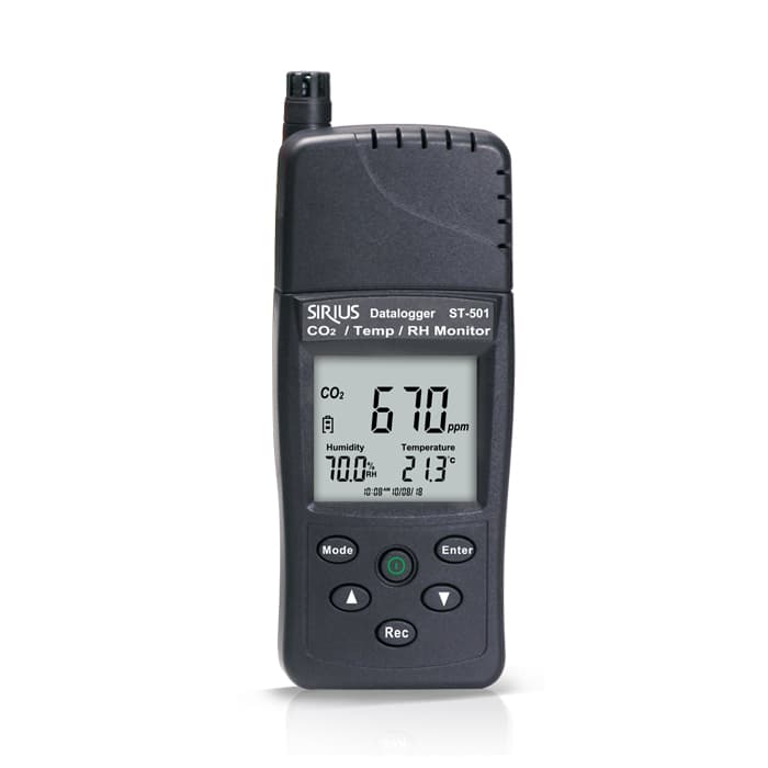 ST-501 CO2, Temperature & Humidity Indoor Air Quality Monitor