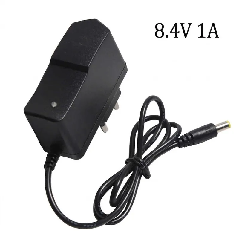 2S Lithium Battery Charger 8.4V 1A with Auto-Cutoff Protection