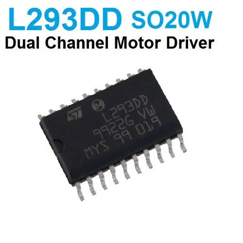 L293DD SO20W SMD Dual H-Bridge Motor Driver IC