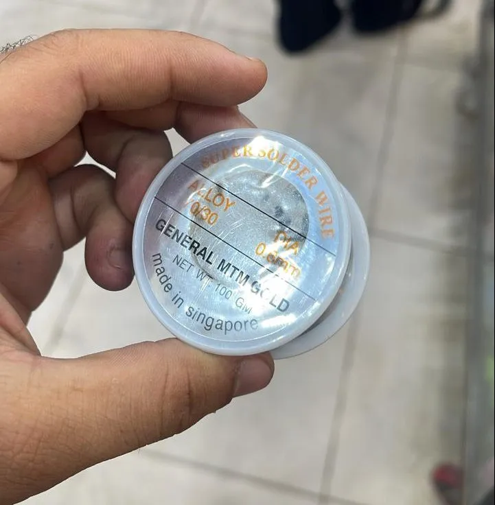 General Super Solder Wire Sn70/Pb30 0.6mm 100g
