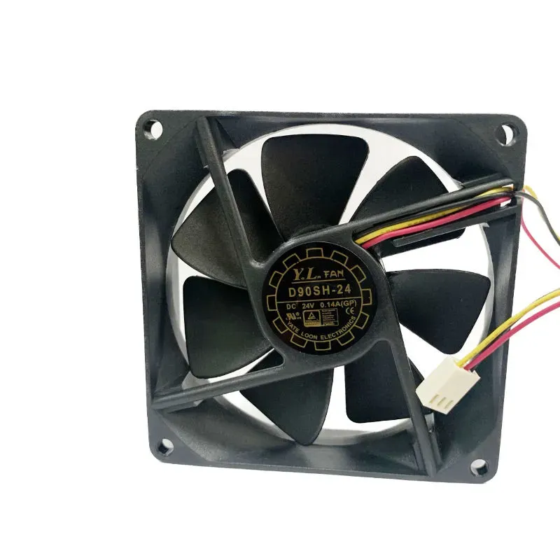 YATE LOON D90SL-12 DC Fan 12V 0.14A 90x90x25mm (Used Like New)