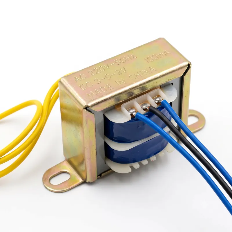 220VAC to 3-0-3VAC Step-Down Transformer 300mA (3-Wire)