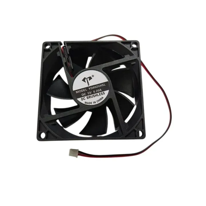 YD8025HSL DC Fan 5V 0.25A 80x80x25mm