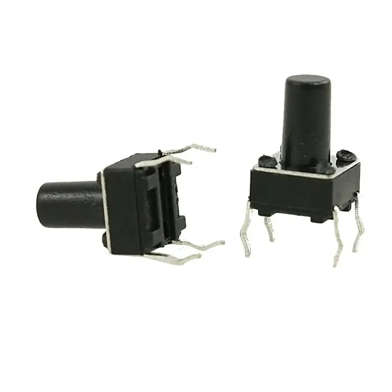 Mini Push Button Switch 4-Pin 6x6x9mm