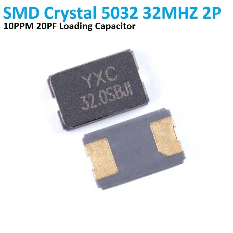 32MHz SMD Quartz Crystal 5032 2-Pin Oscillator
