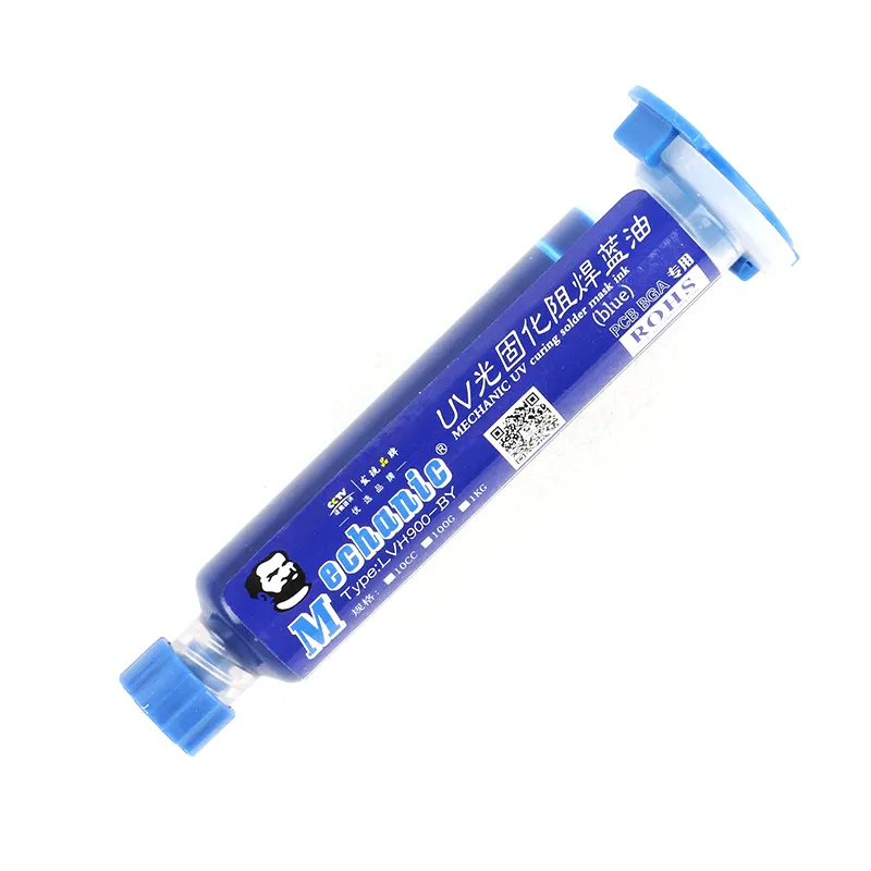 Mechanic UV Curable Blue Solder Mask 10 mL