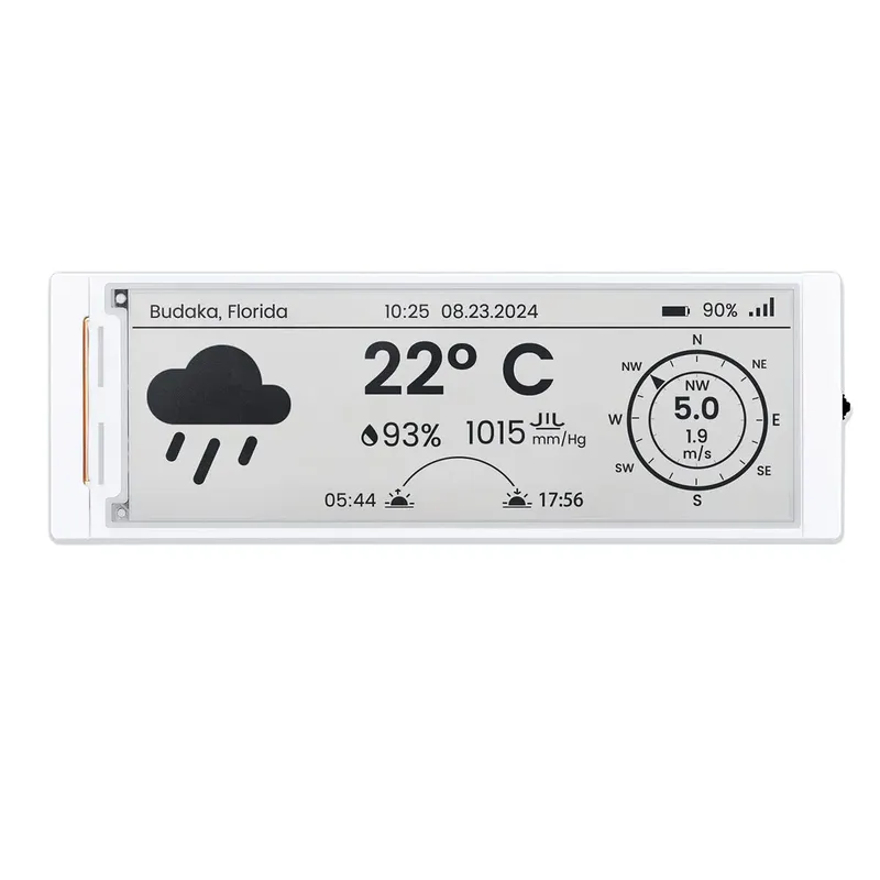 ELECROW CrowPanel ESP32 5.79-inch E-paper HMI Display 272x792