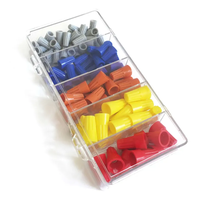 Twist-On Wire Nuts Connector Kit 106 Pcs 5 Sizes (22–12 AWG)