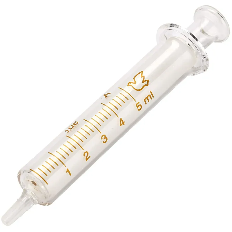Glass Flux Paste Syringe 5ml with Metal Needle