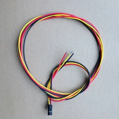 3-Pin 70 cm Endstop Cable with 2.54 mm Female Connector