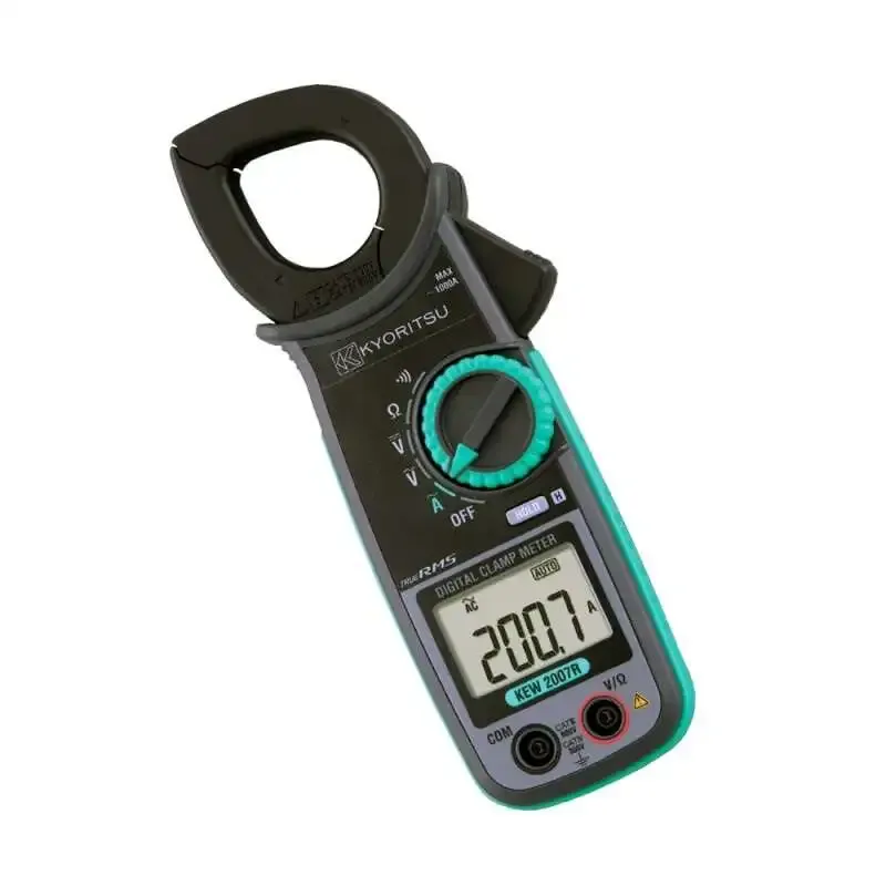Kyoritsu 2007R Digital Clamp Meter, 1000A AC, 4000 Counts