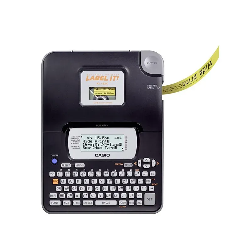 Casio KL-820-W Compact Label Printer