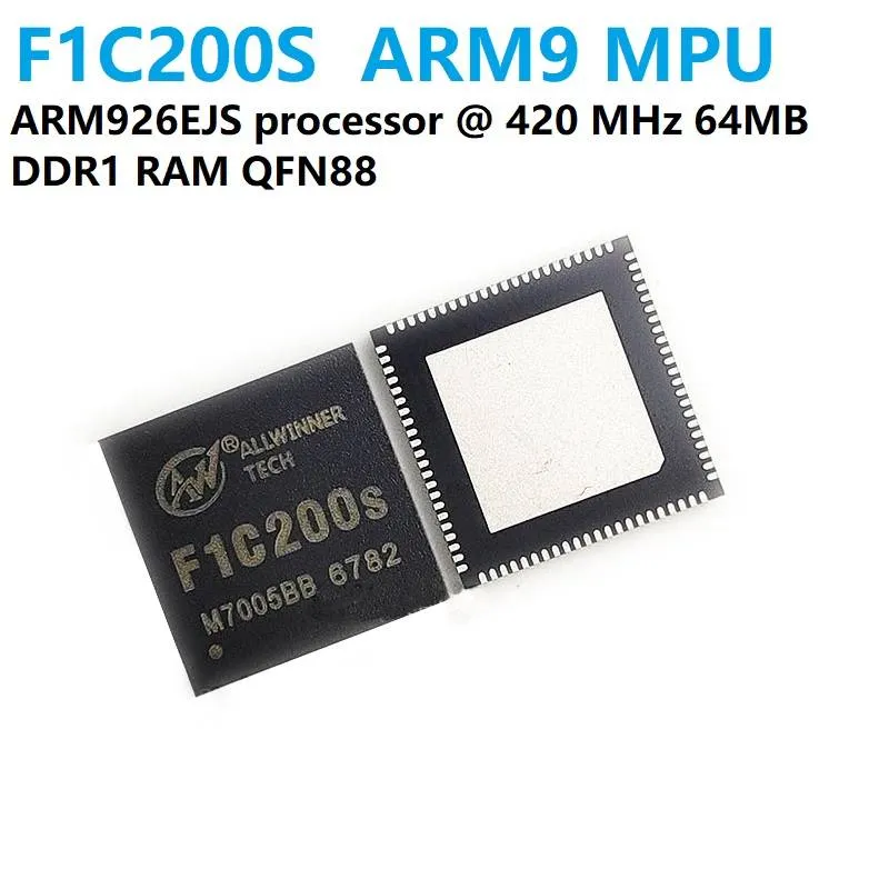 Allwinner F1C200s ARM926EJS 420 MHz Processor with 64MB DDR1