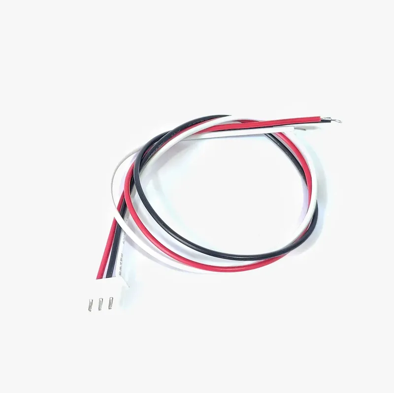 كابل بيانات JST بثلاثة أطراف، خطوة 2.54 مم، 26 AWG، طول 25 سم