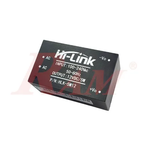 Hi-Link HLK-5M12B AC-DC Module 5W 220Vac to 12Vdc