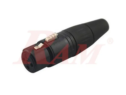 XLR 3-Pin Female Cable Plug (AD63)