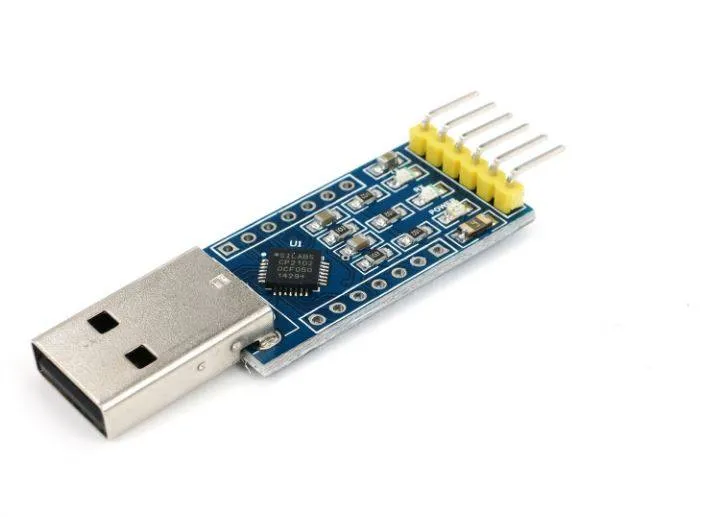 CP2102 USB to TTL Serial Module with DTR Pin for Arduino Programming