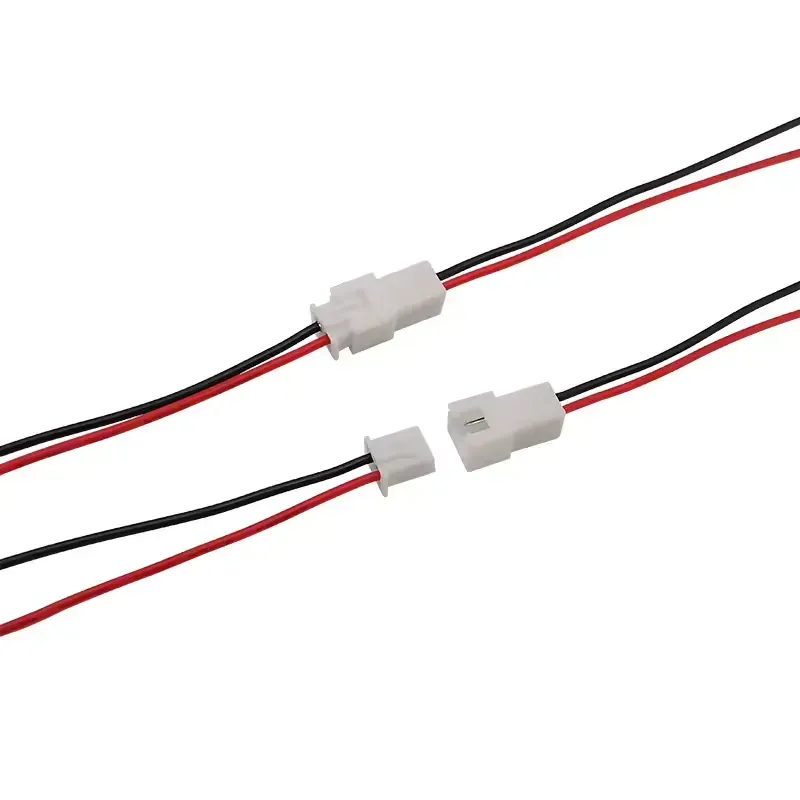 JST XH 2.54mm 2-Pin Male and Female Connector Cable 20cm