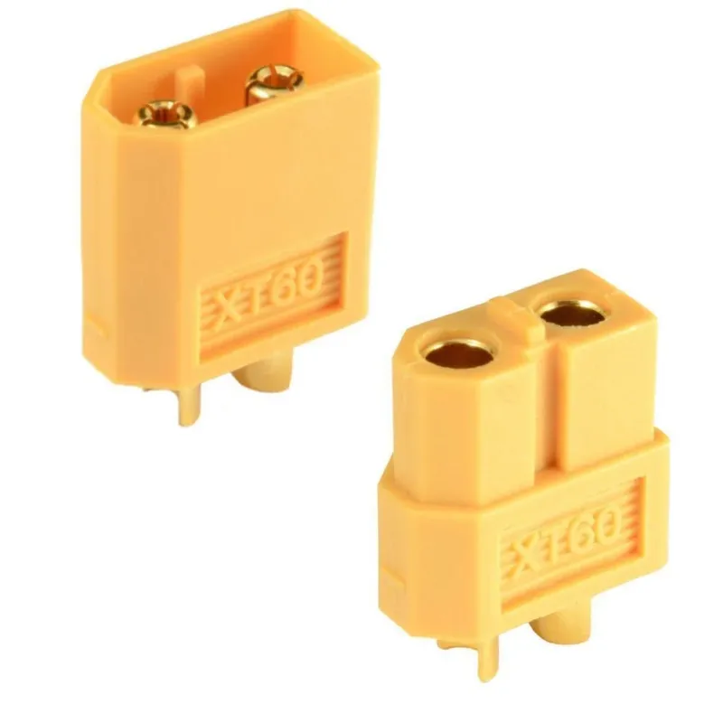 XT60 Battery Connector Pair (Male and Female), 60A