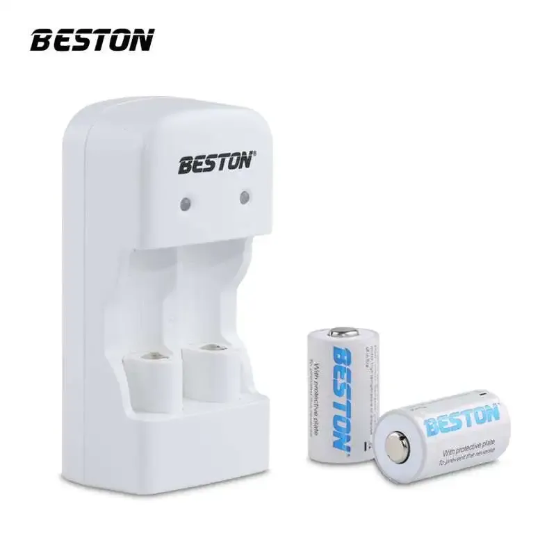 Beston BST-(CD643+CR2) Battery Charger for CR2 Batteries