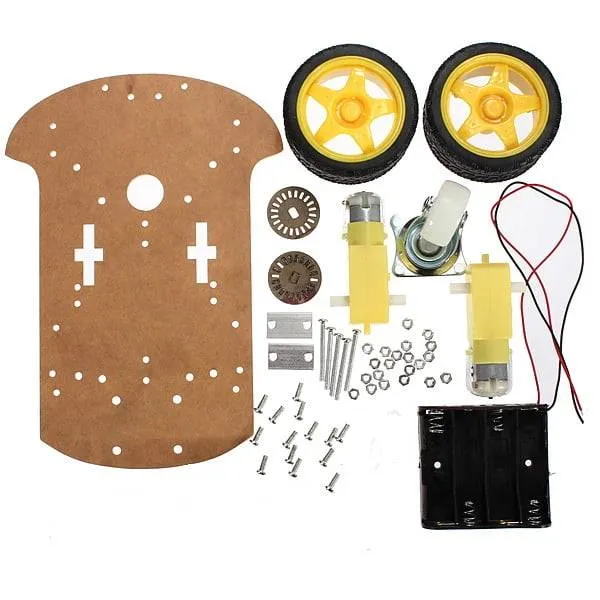 2WD Smart Robot Car Chassis Kit with Encoder Disks