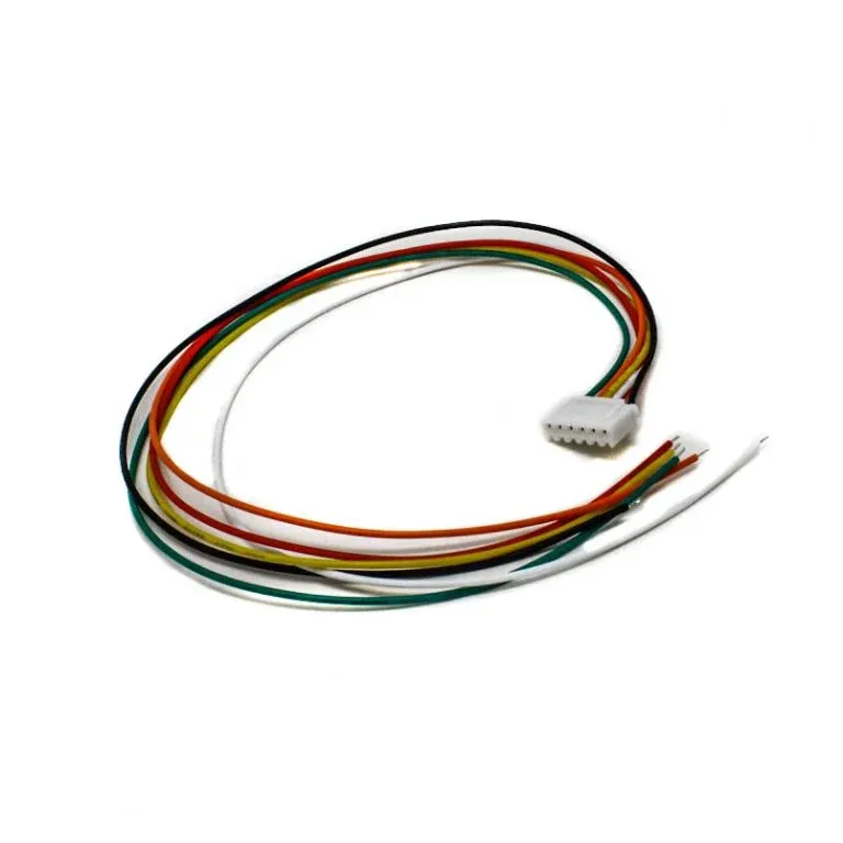 JST XH 6-Pin Single-Head Cable 20cm White