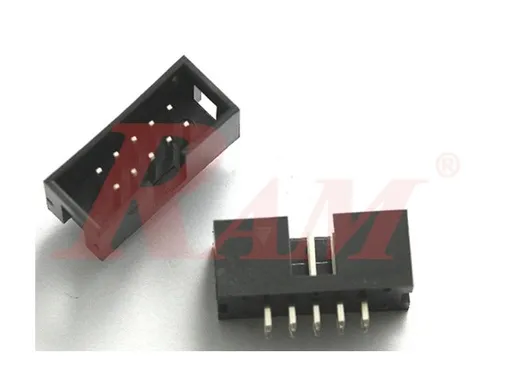 IDC 10-Pin Male Polarized Header FC10-PCB 2.54mm