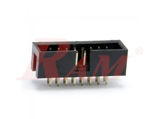 موصل IDC16 ذكر مُعيَّن الاتجاه للوحة PCB بترتيب 2×8 (FC16-PCB)