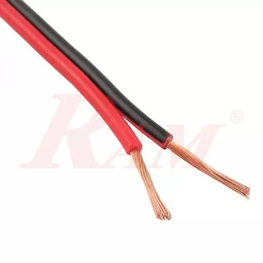 Speaker Wire 2-Core 1 mm, Red & Black, 1 Meter