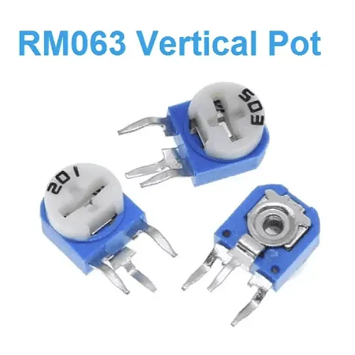 RM063 Vertical Trimmer Potentiometer 200 Ohm